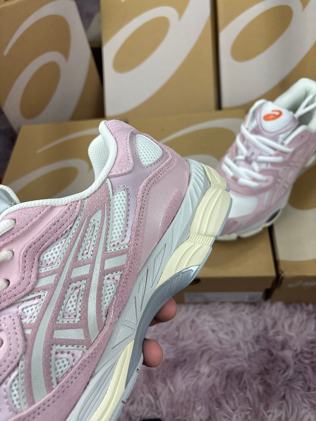 ASICS Gel-NYC Cream Rose Water