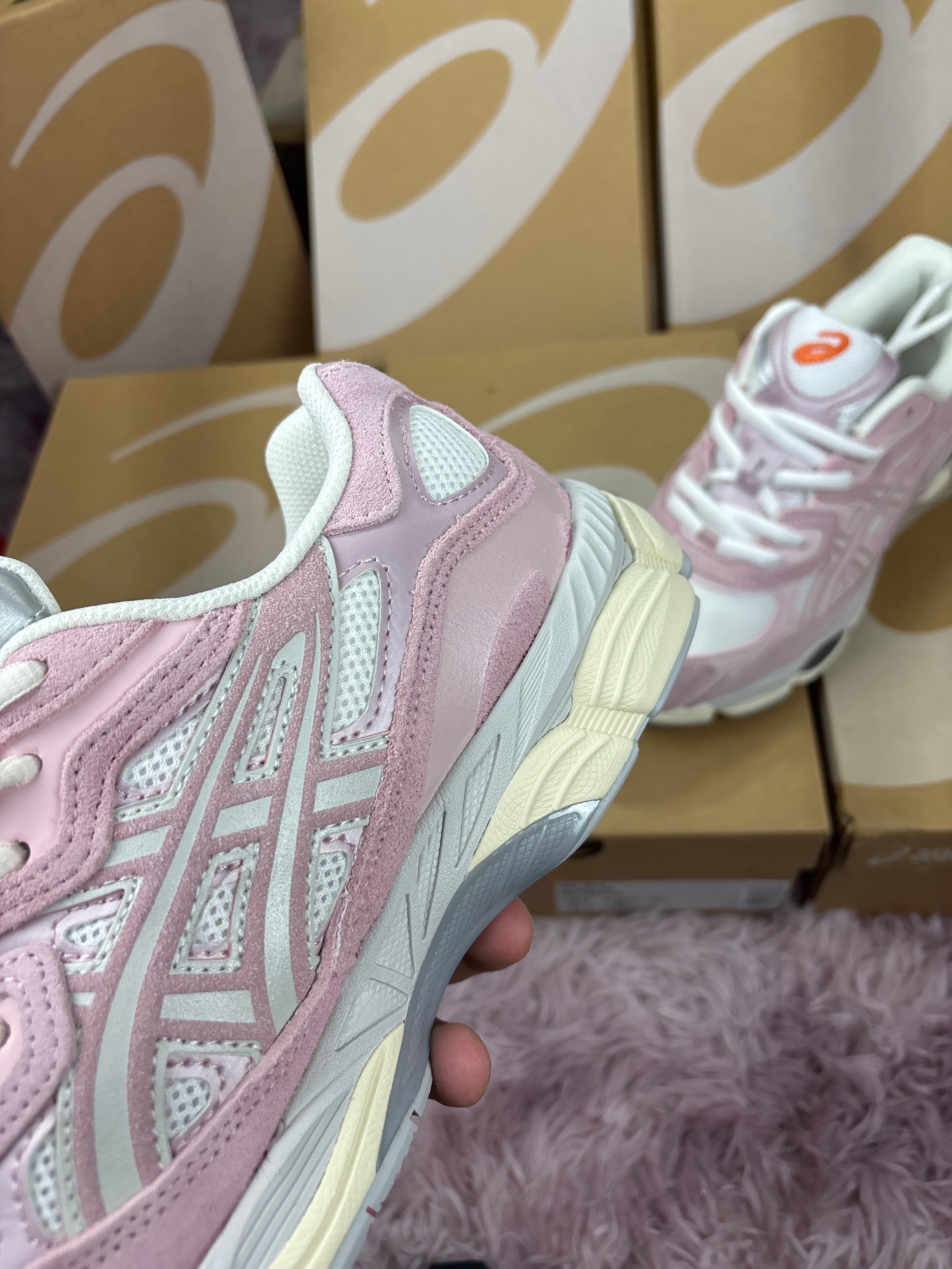 ASICS Gel-NYC Cream Rose Water