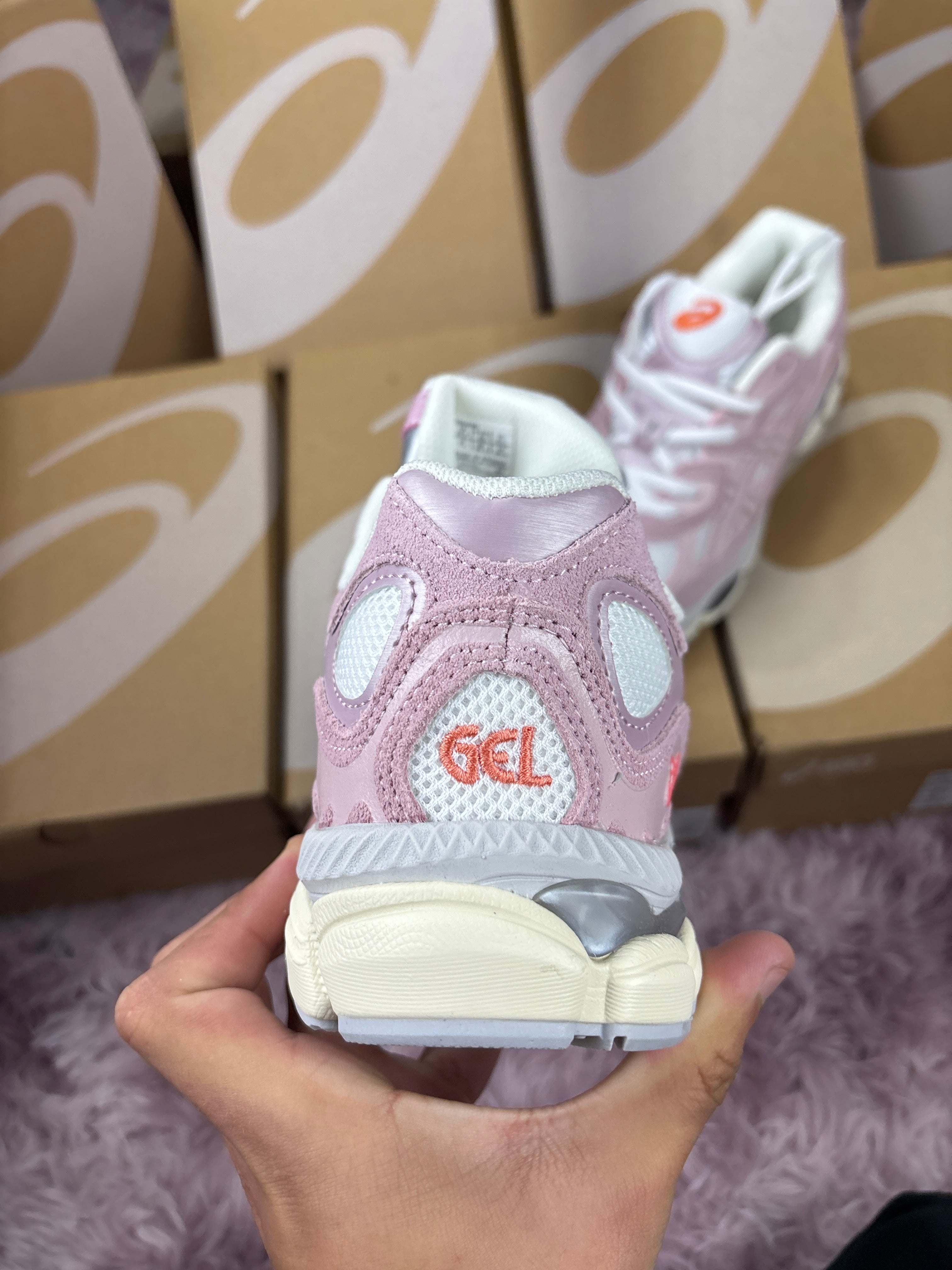 ASICS Gel-NYC Cream Rose Water