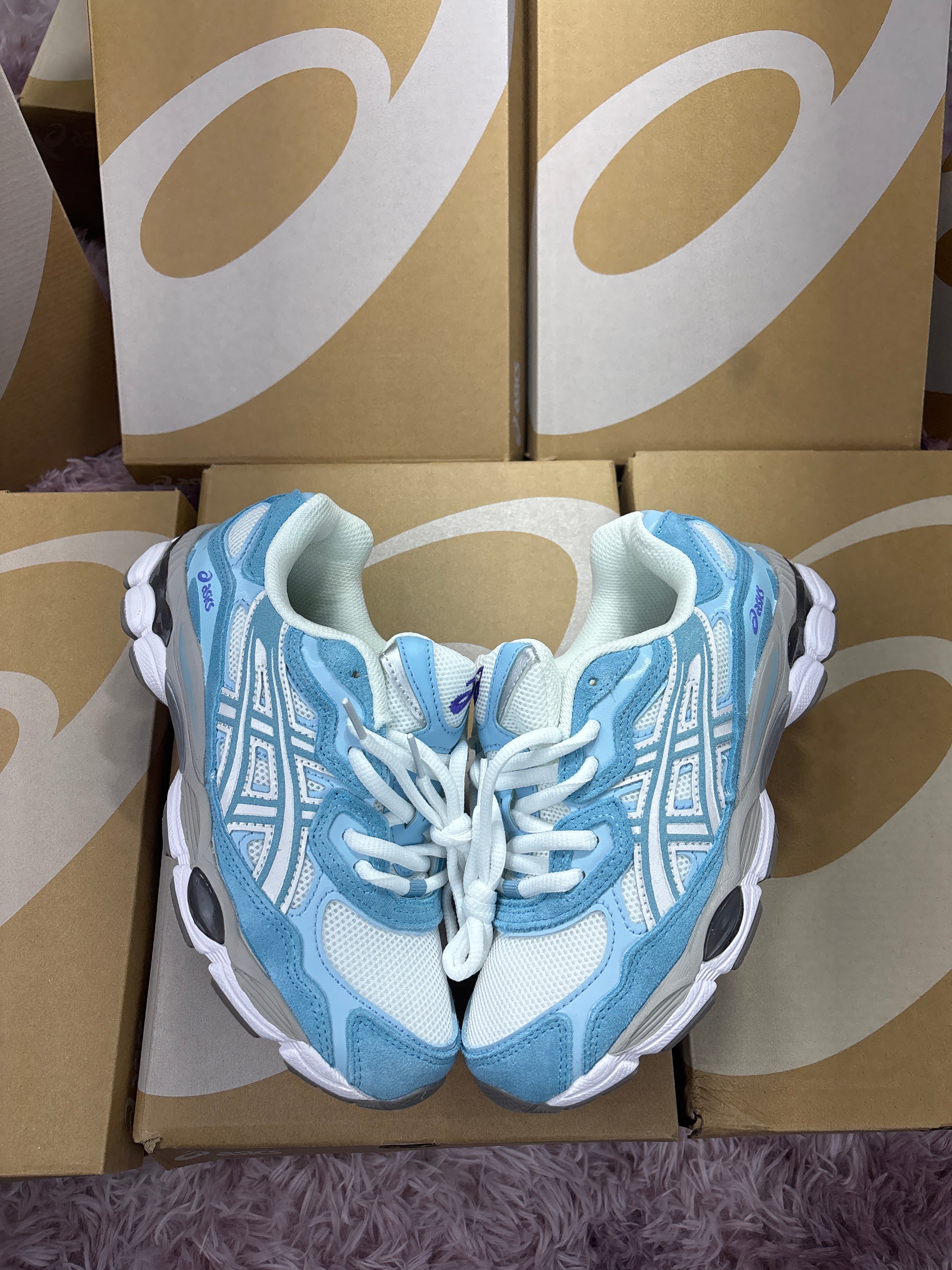 Asics Gel NYC Cream Arctic Sky