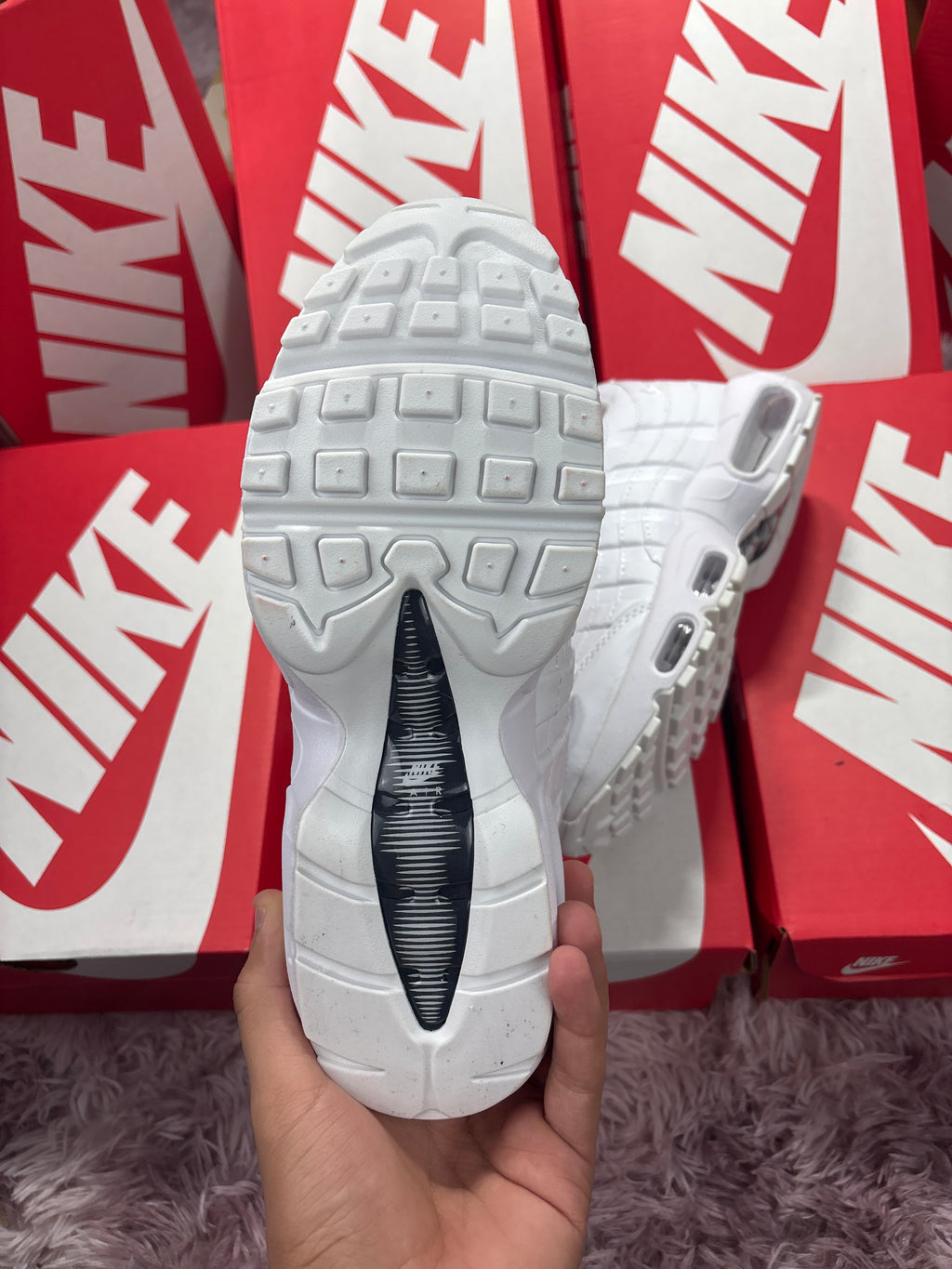 Nike Air Max 95 Blanc